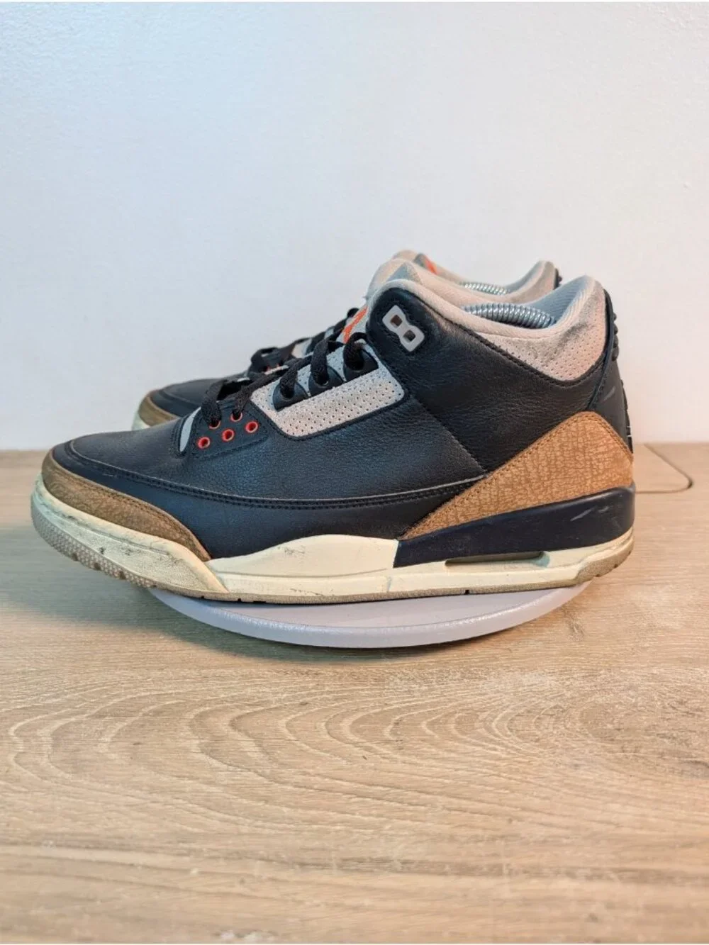 Jordan 3 Retro Desert Elephant Black Rush Orange CT8532-008 Mens 9.5